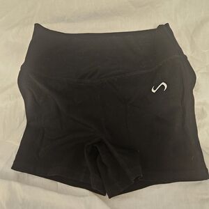 Stylish Black Women's Bike Shorts